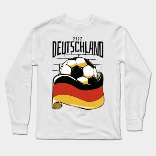 Deutschland Germany soccer Long Sleeve T-Shirt